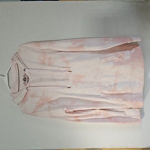 American Rag Pink Tie-Dye Hoodie